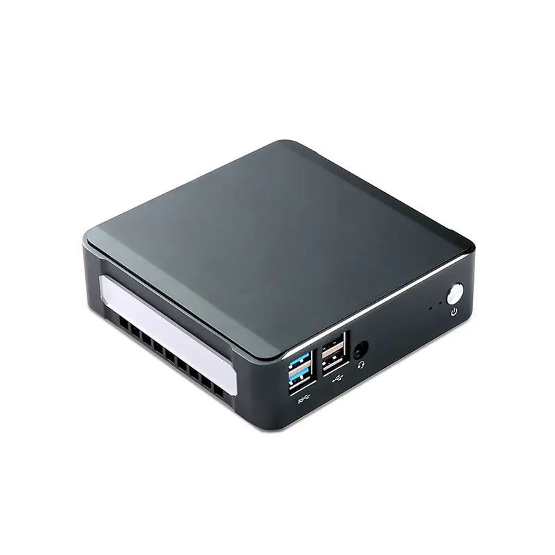 Topton популярный супер мини ПК 10TH i7 10510U i5 10210 2 * DDR4 NVME M.2 Карманный настольный