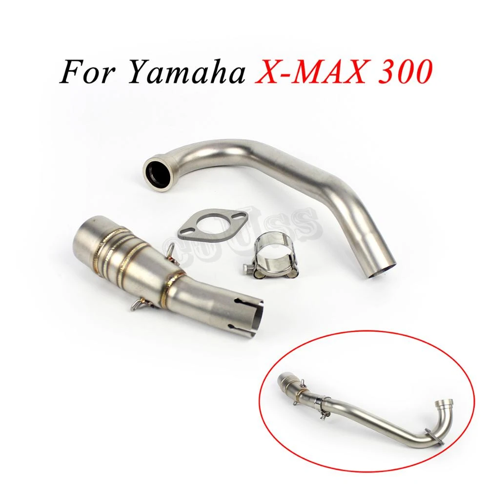 For YZF XMAX250 XMAX300 Racing Slip on Middle Link Pipe Mid Motorcycle  Exhaust Escape Moto X MAX300 XMAX 300 X MAX 250 300 bike|Exhaust \u0026 Exhaust  Systems| - AliExpress