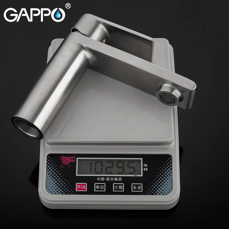Gappo нержавеющий смеситель для раковины G1099-20