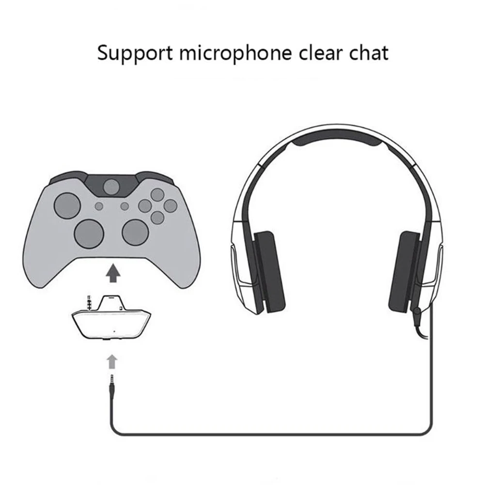 Headset Headphone Adapter Converter 