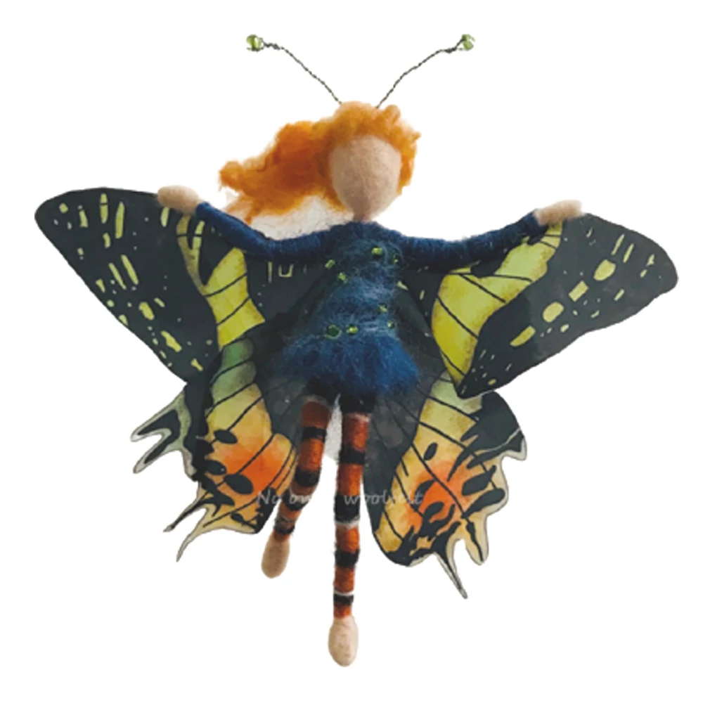 

Набор для валяния волшебных игл для начинающих, высота 6 дюймов/15 см, начальный комплект для валяния эльфа, Волшебная игла, подарок для валян...