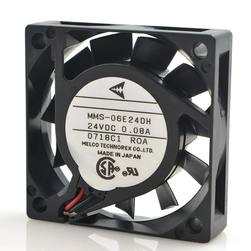Для Mitsubishi 6 см 6015 MMS-06E24DH 24 В 0.08A инвертор двойной шар бесшумный вентилятор охлаждения