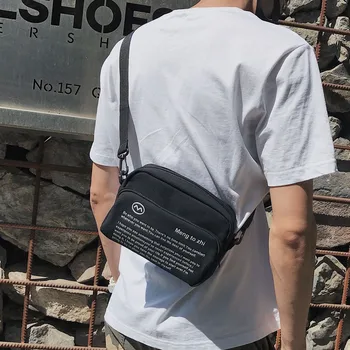 

Unisex Letter Canvas Bag Student Shoulder Bag Girl Casual High Capacity Messenger Bag 2020 New Женская Сумка Bolsas De Hombro