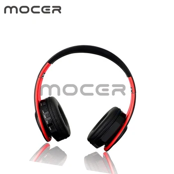 

Bluetooth Headset, Foldable Over-ear Wireless Wired Stereo Headphone Support TF Card Noise Cancelling Built-in Microphone