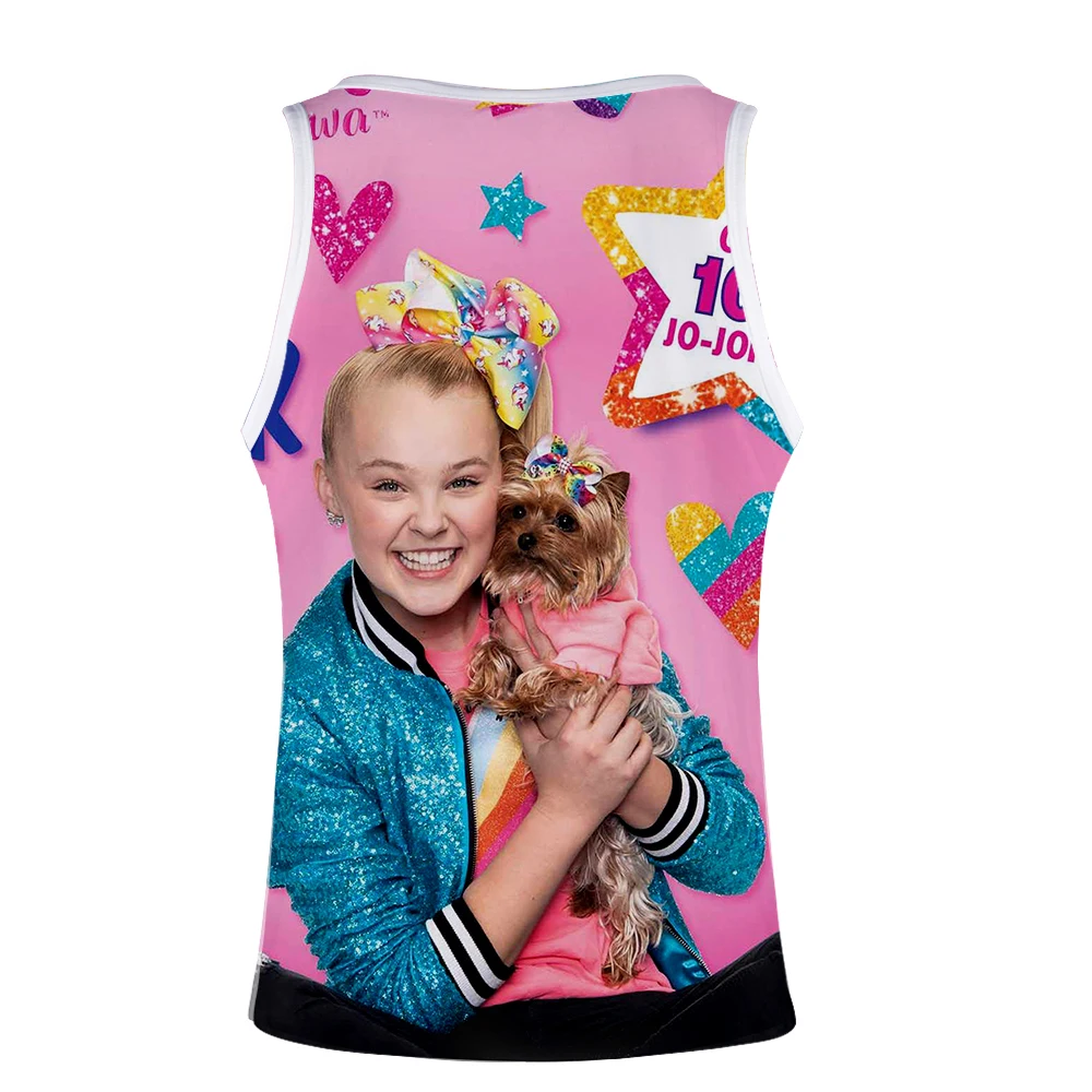 JOJO SIWA harajuku тренажерные залы майка без рукавов майка Мужская одежда для фитнеса или бодибилдинга мужской спортивный жилет мужские майки