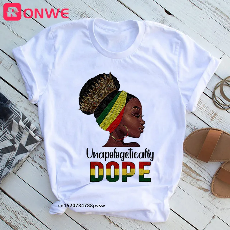 specielt delikat Kiks Black Queen Print Women T-shirt Girl 90s African Unapologetically Dope Funny  90s Print Tops Tee Gril Clothes,drop Ship - T-shirts - AliExpress