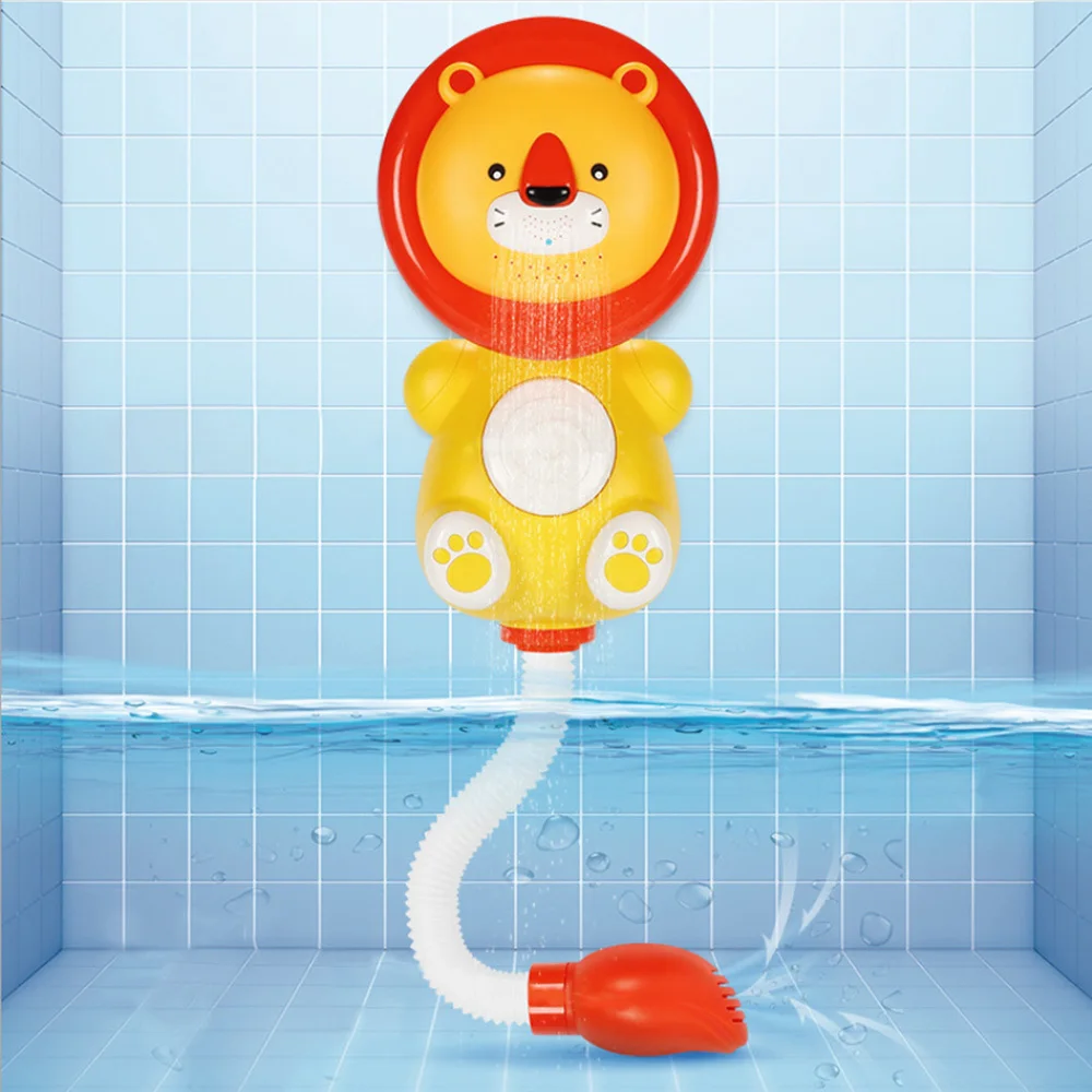 Детские игрушки для ванной детские водные игрушки душевые поддоны для купания держатели-присоски спрей игры для детей Прямая поставка