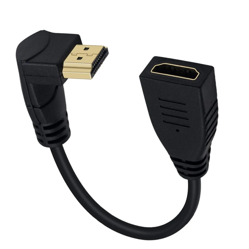 2.0 HDMI Extension Cable 90 Degree Right Angled