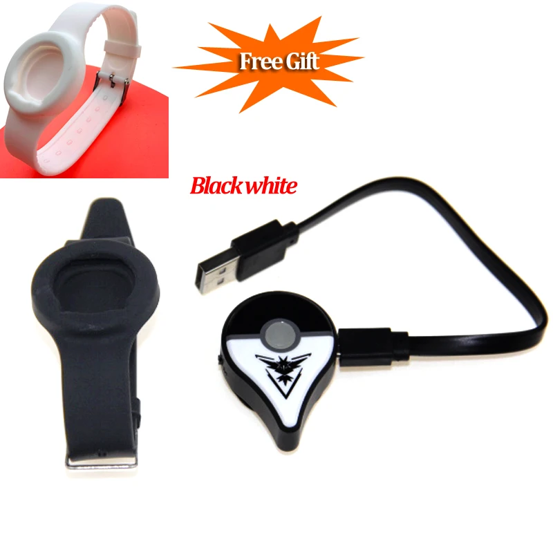 

Auto/Manual Catch Bluetooth Interactive Bracelet Watch +Charger Cable Game Accessory for Nintendo Pokemon Go Plus Dropshipping