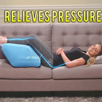 

Inflatable Leg Pillow Elevation Back Lumbar Support Cushions Waist Support Pad Orthopedic Pillow Bed Wedge Leg Pillow