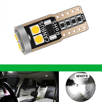 

T10 LED W5W CANBUS Car Clearance Light For Audi C6 A7 A8 R8 A1 A3 A4 A5 Q3 Q5 Q7 Q7 A6 C5 A6 for For License Plate Lamp