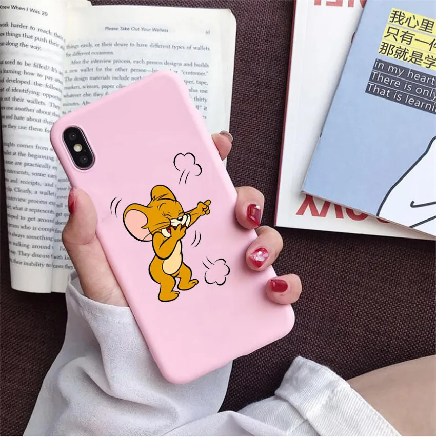 Забавные Джерри, чехол для телефона для huawei p30 p30 lite p20 pro mate 20 pro/mate 10 lite honor 20 9 10 lite кошки и Мышь защитный чехол