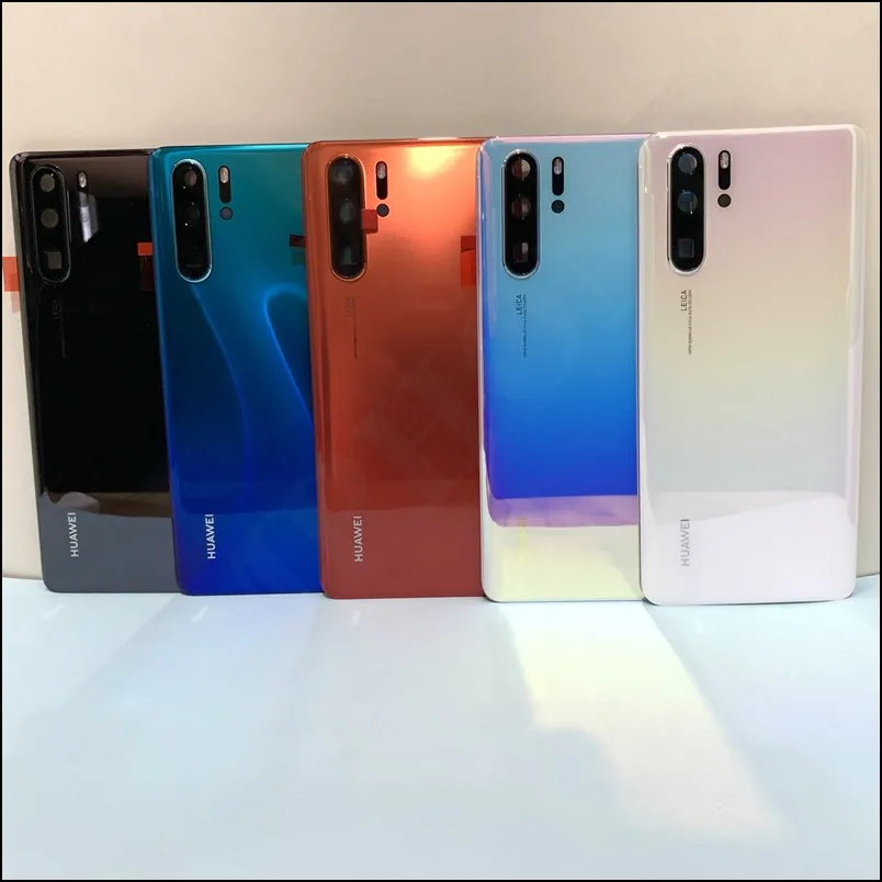 Новое оригинальное закаленное стекло для Huawei P30 Pro задняя крышка Запасные части
