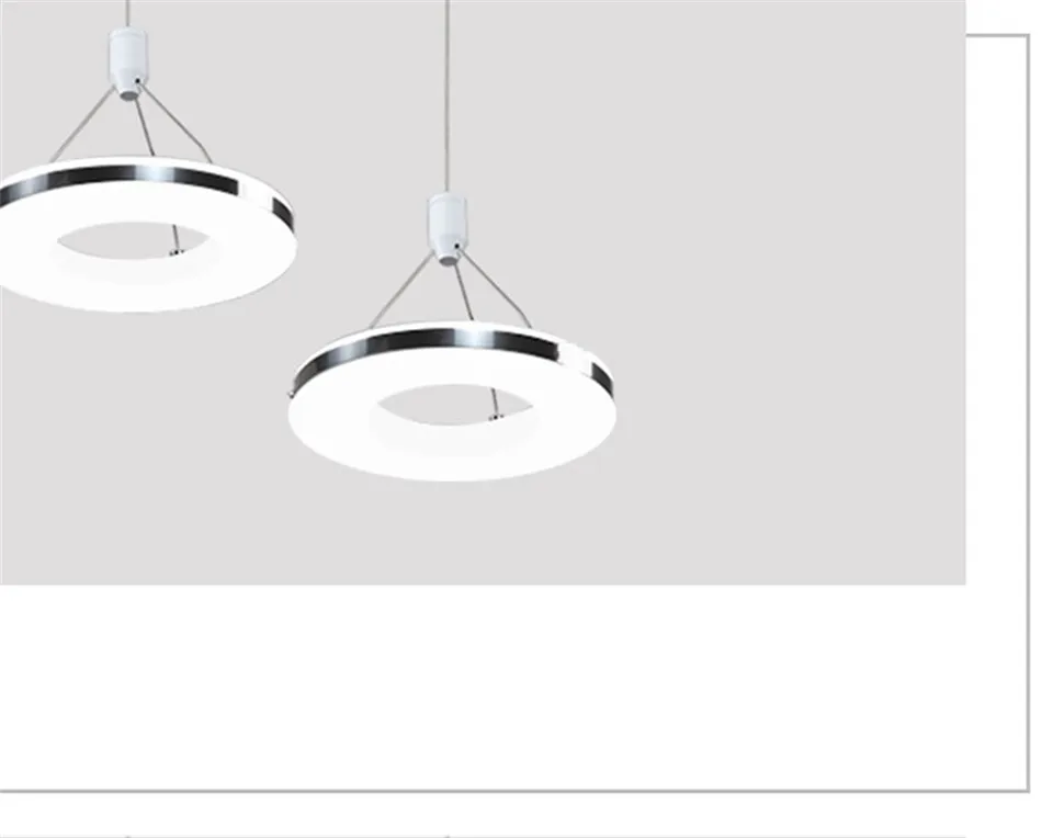 Постмодерн креативный Железный кулон яркое кольцо ужин Led чрезвычайно дома подвесные светильники столовая для комнаты, Подвесная лампа мини-Подвесная лампа