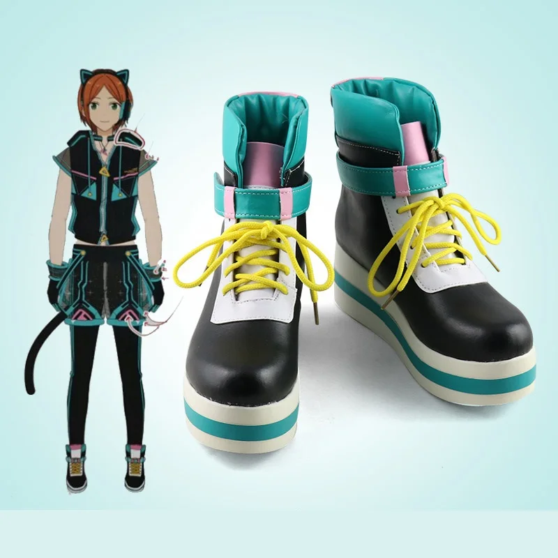 

Unisex Anime Cos Aoi Yuta Cosplay Costumes Boots Shoes Halloween Christmas Party Custom Made