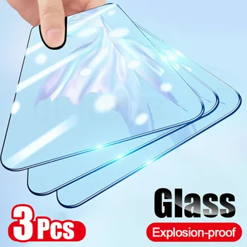 

3Pcs Tempered Glass For Huawei P30 P40 Lite P20 Pro Mate 20 Screen Protector For Honor 10 Lite 8X P Smart 2019 Protective Glass
