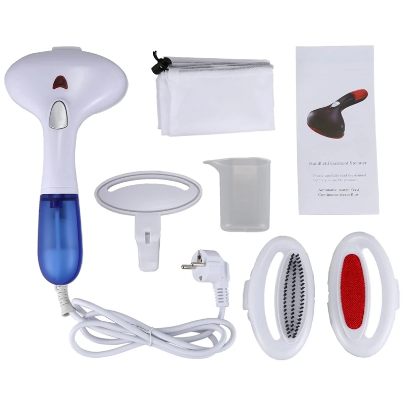 Мини паровой утюг с европейской вилкой ручной тканевый для глажки одежды