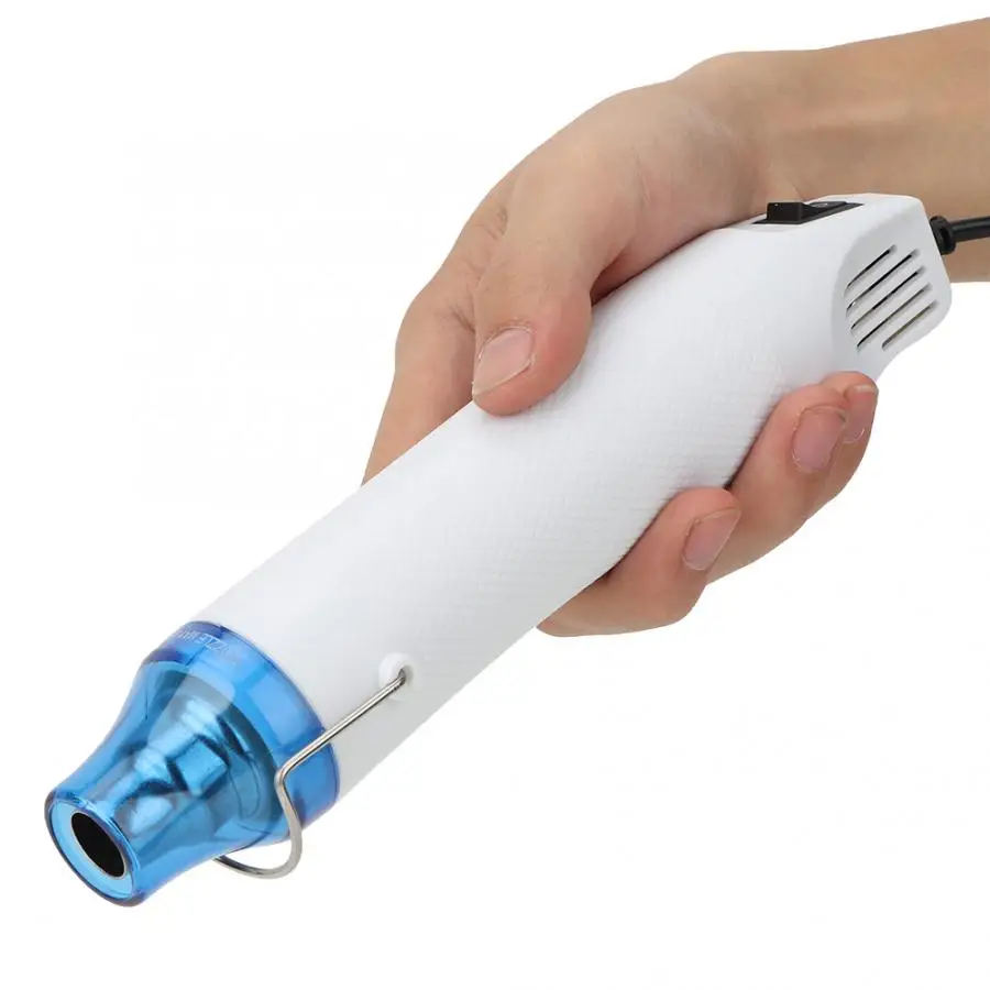 Electric Heating Pads 300W Heat Gun Electric Power Hot Air Gun DIY Clay Shrink Wrapper Handheld Tool US Plug 110V Electric