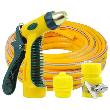 

10m Car Wash Water Gun Household High Pressure Brush Car Tool Set flushing car car wash artifact spray watering flower water gun
