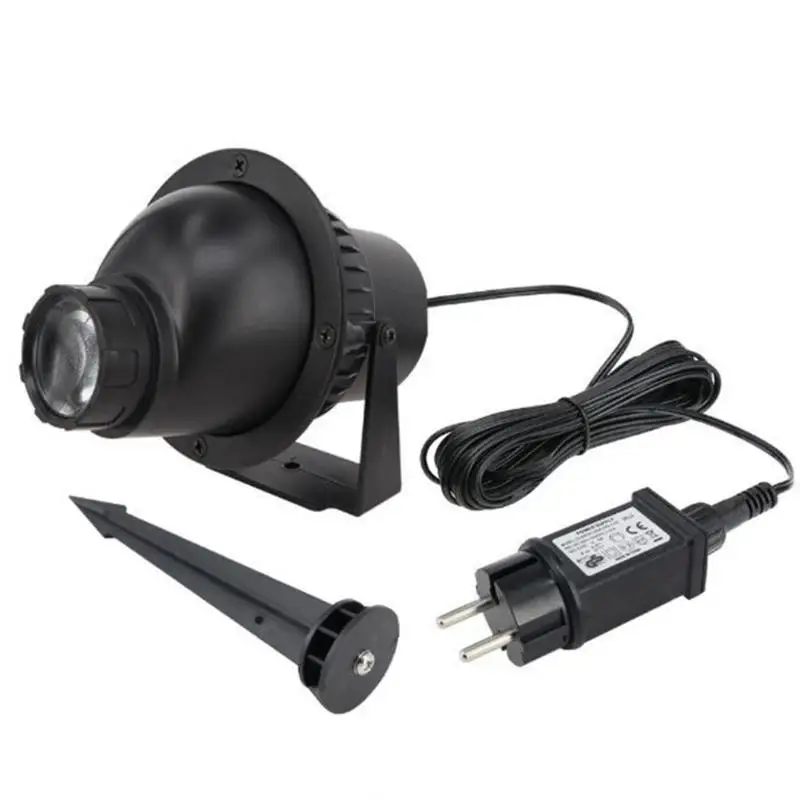 Светодиодный Рождественский калейдоскоп светильник IP65 Водонепроницаемый узор проектор 3D эффект Рождественский светильник садовый светильник