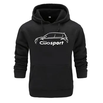 

free shipping Men Hoodie Brand Clothing Renault CLIO SPORT 182 CUP CLASSIC CAR hoodie
