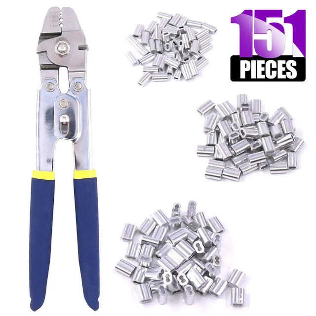 Crimp Pliers Crimping Plier Wire Ferrules  Crimping Tool Steel Wire Rope -  Wire - Aliexpress