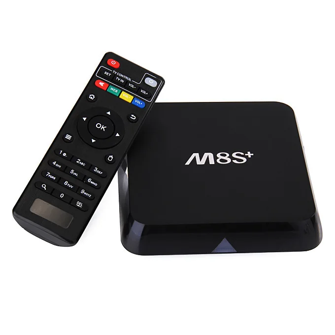  Clearance sale M8S+ S905 Set Top Box Android 5.1 DDR3 1G 8G TV Box Support Wifi BT TV BOX