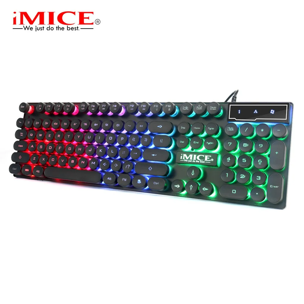 Игровая механическая клавиатура с подсветкой, RGB Gamer, для компьютера, ПК, ноутбука, светодиодный ключ, крышка s, клавиша, доска Keybord# BO