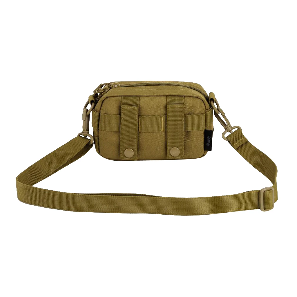 Mini Camouflage MOLLE Shoulder/Messenger Bag Pouch for Travel Sports Outdoor Gear Storage Hunting Accessories