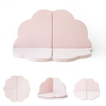 Детский Land Pad лепесток коврик для ползания утолщенный детский игровой коврик детский нескользящий коврик для лазания складка можно мыть и мыть кровать