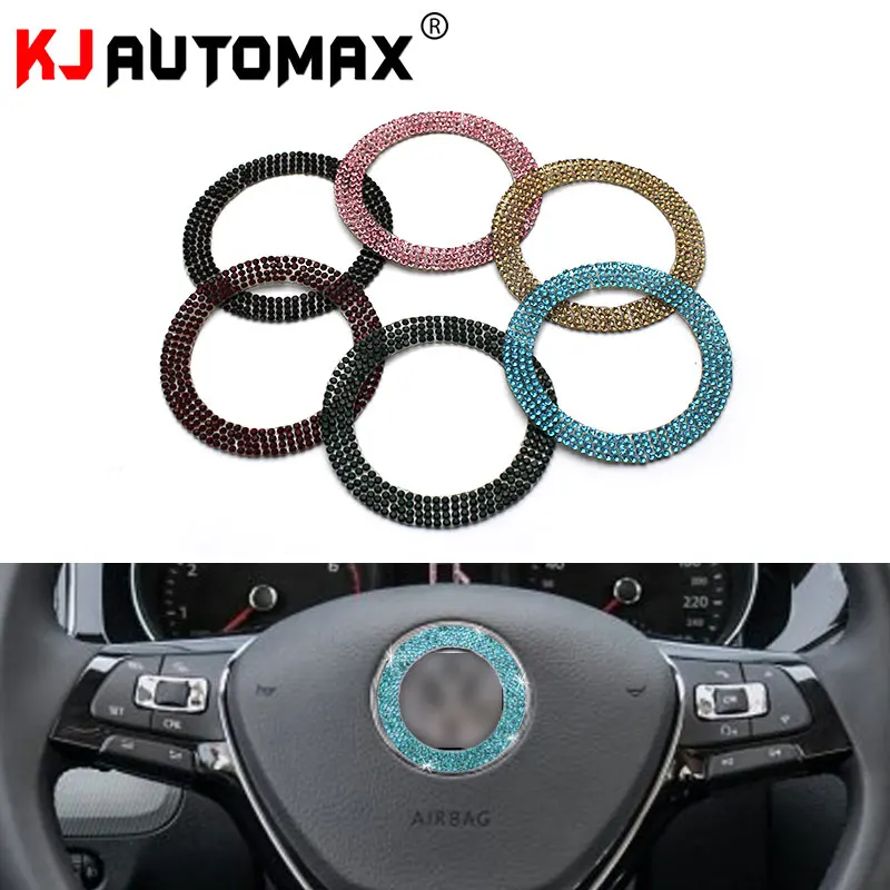 Мягкие прозрачные наклейки KJAUTOMAX для BMW черная синяя рама рулевого колеса золотой