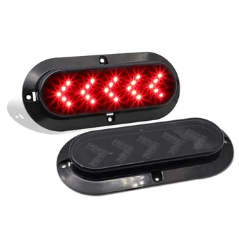 

1 Pair 25 LED LED Side Marker Light Universal Car Clearance Warning Light for Boats Truck Trailer Pickups with Washer Connector