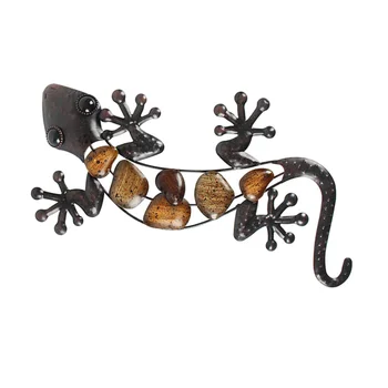 

1pc Creative Lizard Home Living Room Wall Decoration Crafts for Home Living Room Bedroom (Brown)
