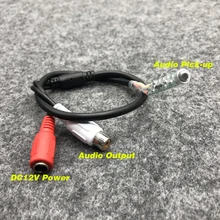 OwlCat Высокочувствительный Мини скрытый микрофон, Аудио Микрофон, регулируемый DC9v-12v с усилением для видеонаблюдения, камеры безопасности