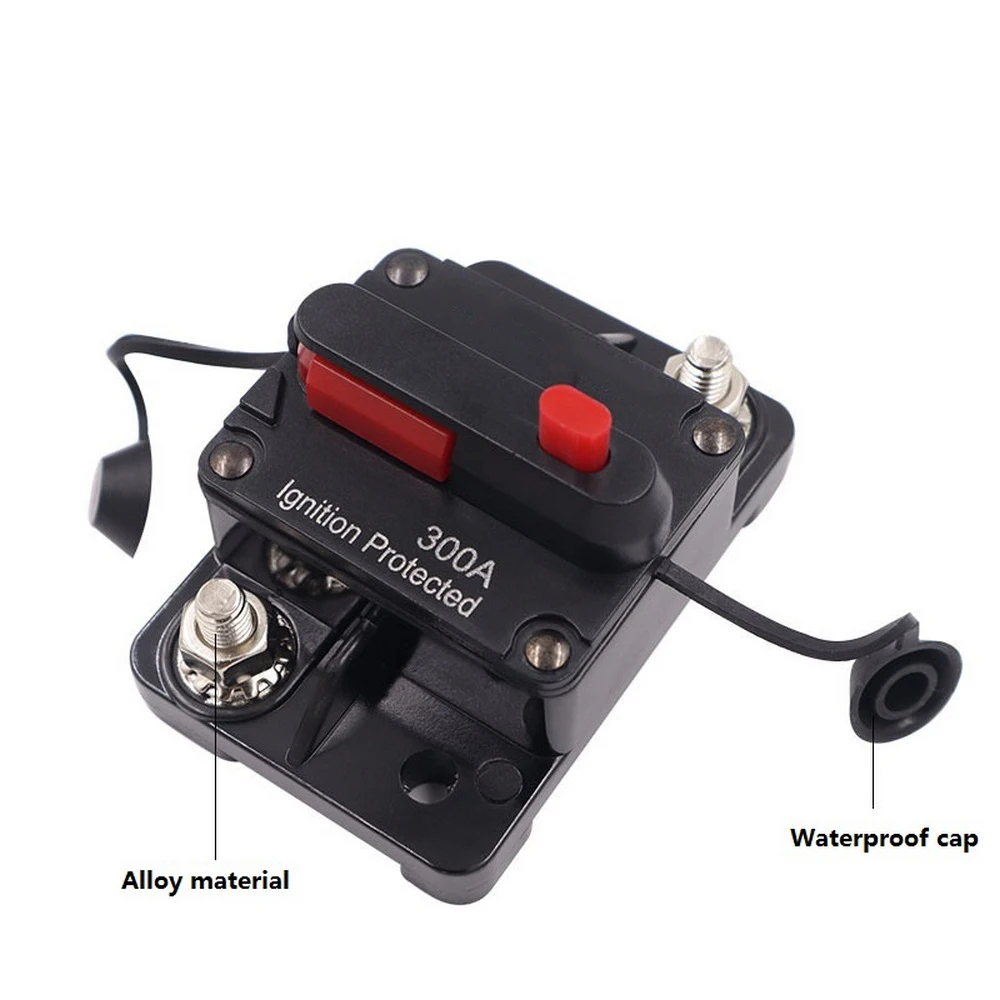 30A-300A AMP Circuit Breaker Fuse Reset 12-48V DC Car Boat Auto Waterproof circuit breaker resettable fuse