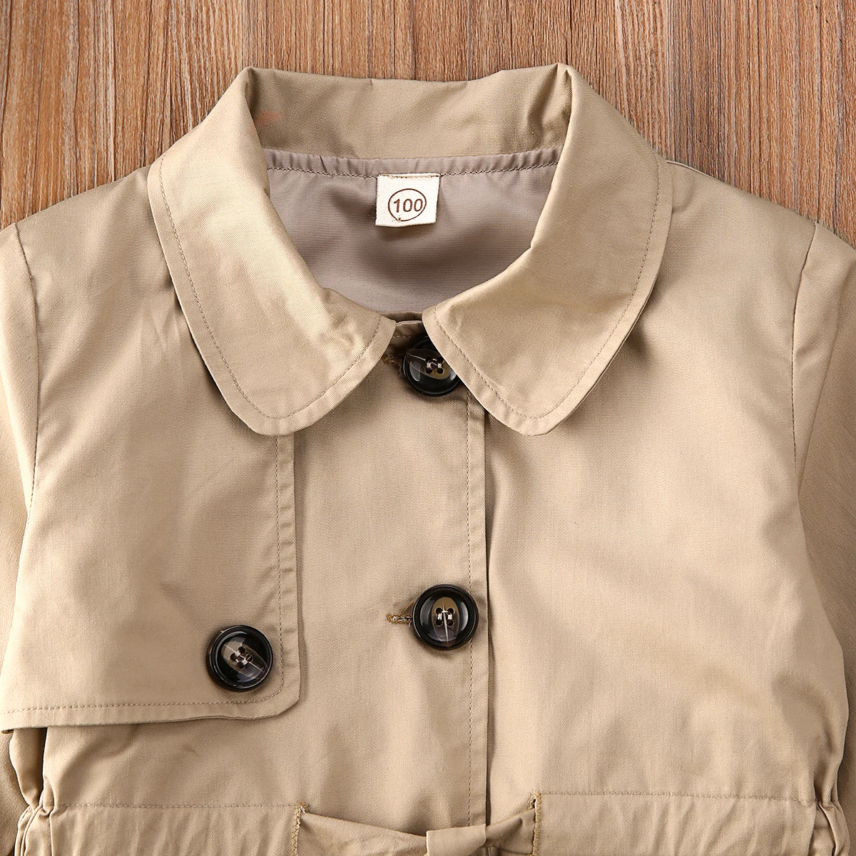 Одежда для маленьких девочек г. Весенний Тренч ветронепроницаемая куртка верхняя одежда, зимний комбинезон, теплое пальто для детей от 1 до 7 лет