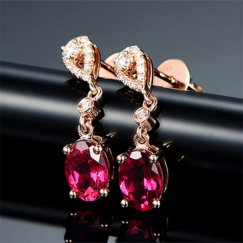 Begua Ringen 2019 новый дизайн капли воды золотые красные очаровательные женские серьги