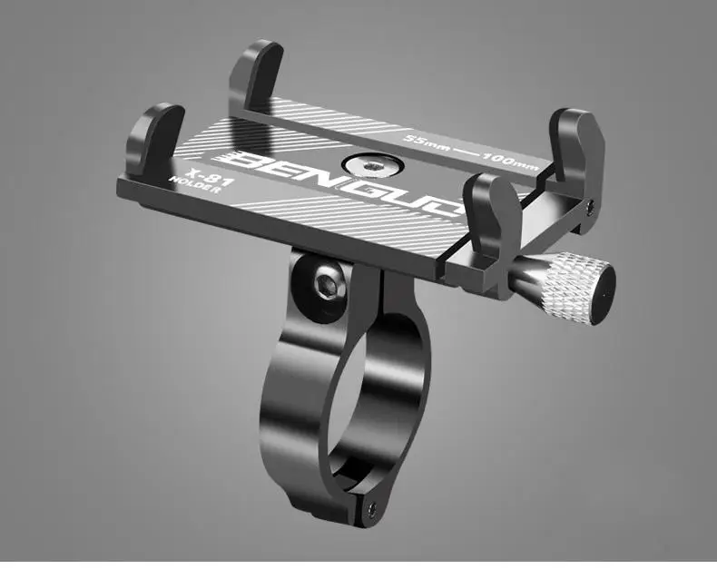 Aluminum Alloy Motorcycle Bike Bicycle MTB Handlebar Cell Phone GPS Holder Mount