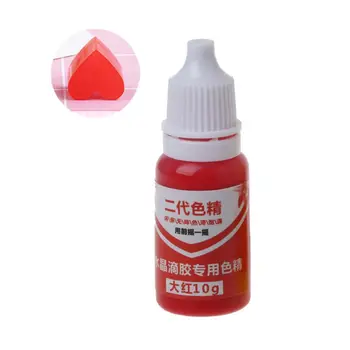 

10ml 15 Color Epoxy UV Resin Colorant Jewelry Liquid Pigment Bath Bomb Soap Dye 634D