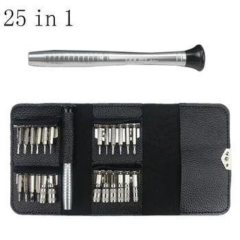 

Junejour 25 in 1 Screwdriver Set Opening Repair Tool Set Torx Multifunction Precision Screwdriver for Phones Tablets Computers^