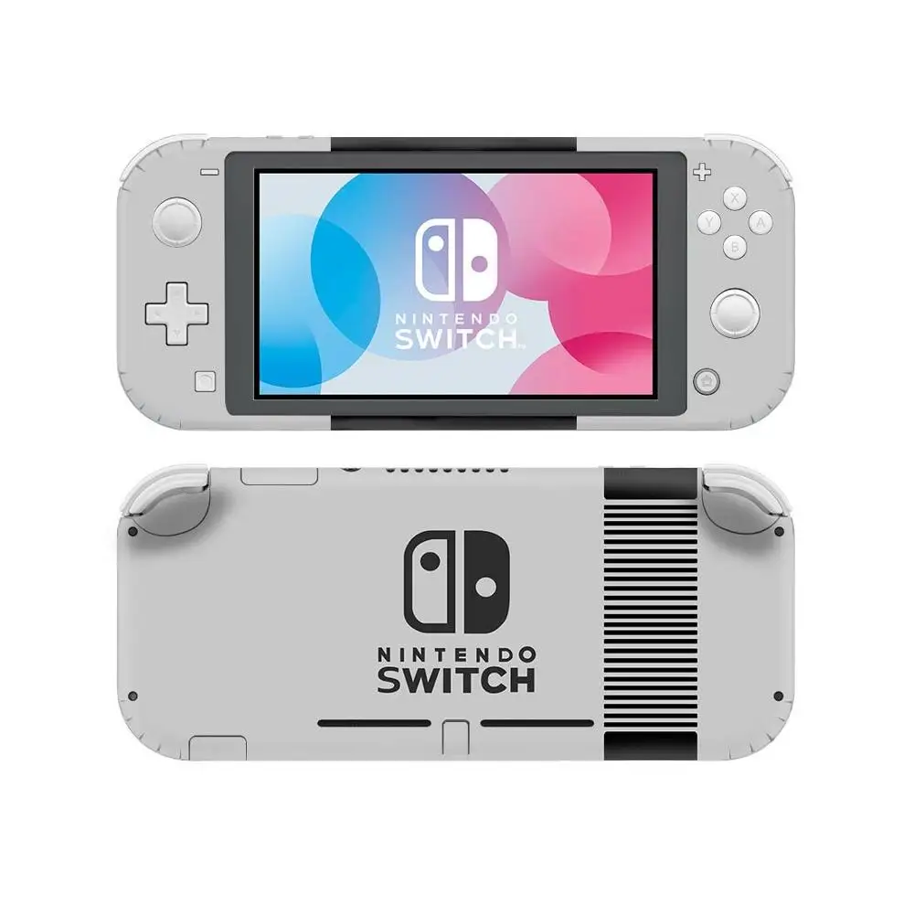 YSNSL0521 Чистый белый цвет кожи Наклейка для nintendo Switch Lite консоли rend переключатель Lite мини NSL протектор кожи наклейка винил - Цвет: YSNSL0521