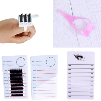 

Acrylic Lash Pallet Tile Palette Eyelash Extensions Tool Composite Plastic Board Adhesive Glue Lashes Holder