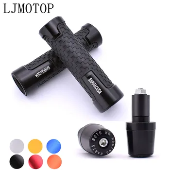 

Motorcycle Barracuda 7/8" Rubber Handlebar Grips Bar Ends Caps Plug For YAMAHA WR450F WR250R WR250X WR450 SEROW 225 250