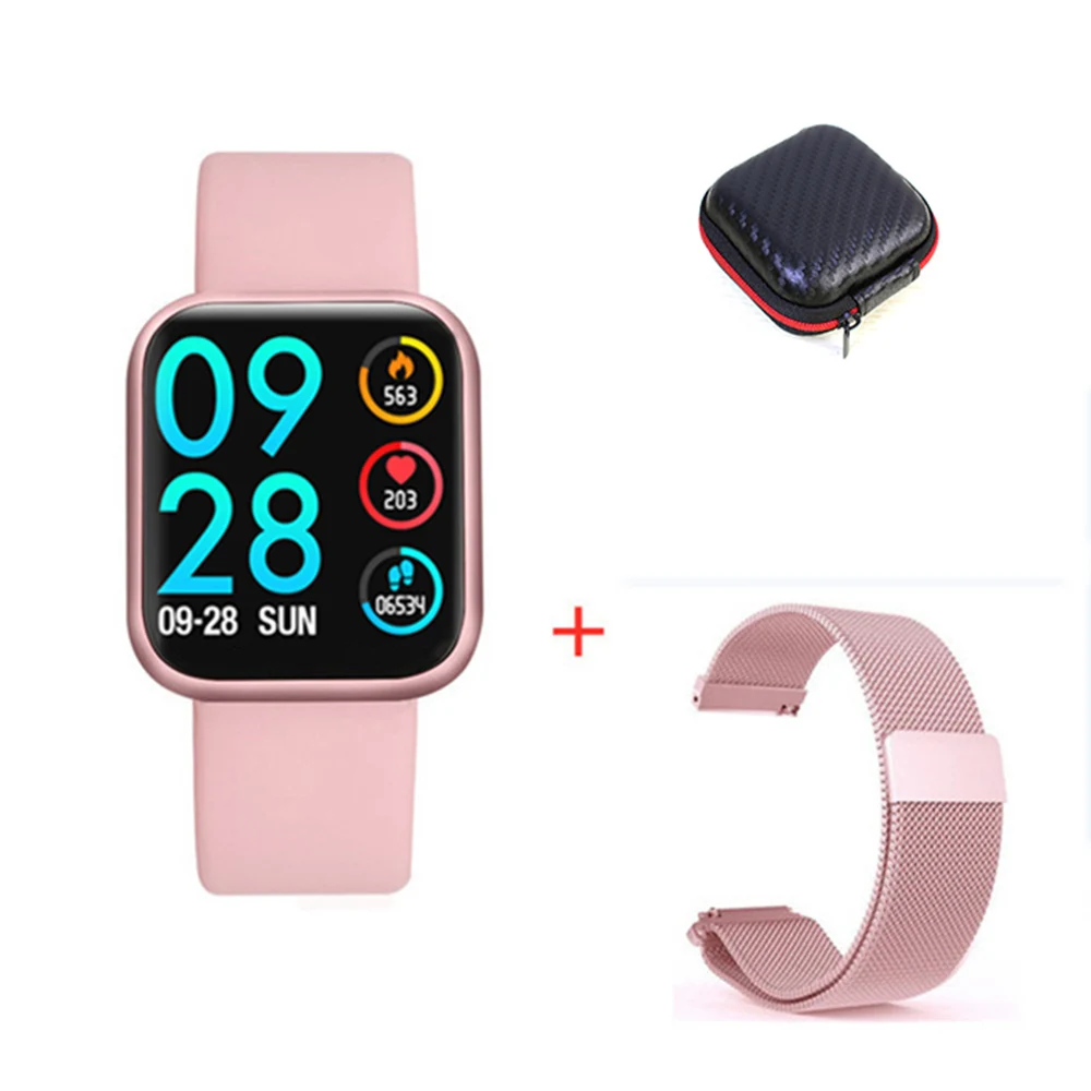 P80 Smart Bracelet smart watch Fashion women Sports IP68 Waterproof Full Touch Heart Rate Fitness Tracker Smartwatch