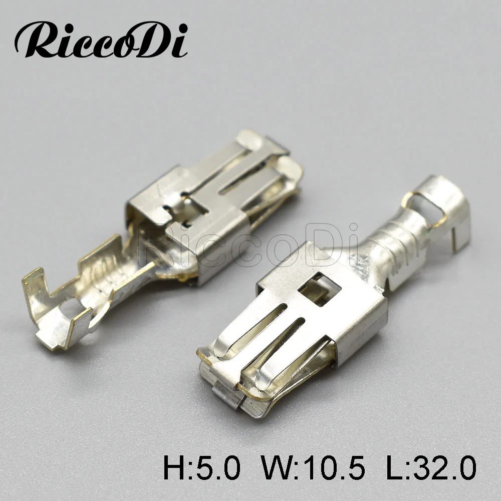 10 шт. DJ6218A-E9.5x1.2C автомобильной сращивания провода терминала Non-изолированных