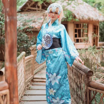 

2019 New Fate/Grand Order Jeanne d'Arc Alter Kimono Lovely Cosplay Costume Women Dress For Halloween