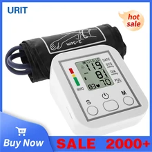 

URIT Blood Pressure Monitor Automatic Upper Arm Pulse Meter Arterial Pressure Digital Machine Cuff Tonometer BP Sphygmomanometer