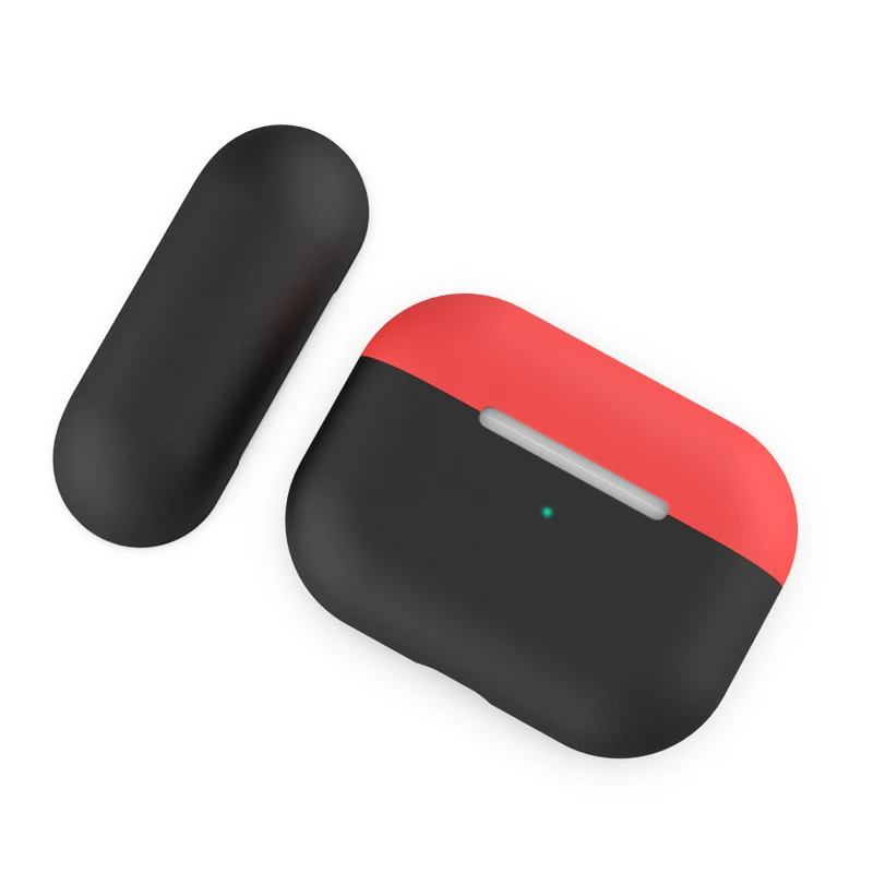 2+ 1 силиконовый чехол для Apple Airpods Pro, чехол для Apple AirPods Pro, беспроводные Bluetooth наушники, мягкий Чехол Air Pods Pro - Цвет: 05