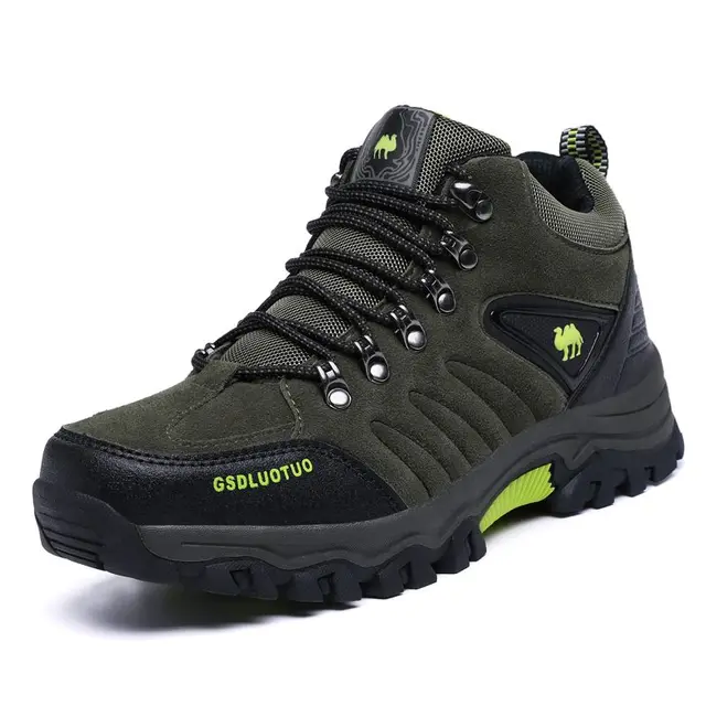 man stel je voor Ambitieus Mannelijke Outdoor Wandelschoenen All Terrain Trekking Schoenen Anti Slip  Berg Camping Laarzen Mannen Sterke Grip Zool Mannen Sport schoenen|Wandelschoenen|  - AliExpress