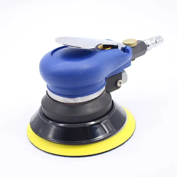 5 Inch Non-Vacuum Matte Surface Circular Pneumatic Sandpaper Random Orbital Air Sander Polished Grinding Machine Hand Tools With